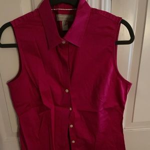 Banana Republic Women's Fuchsia Pink Tank Top~Size 12